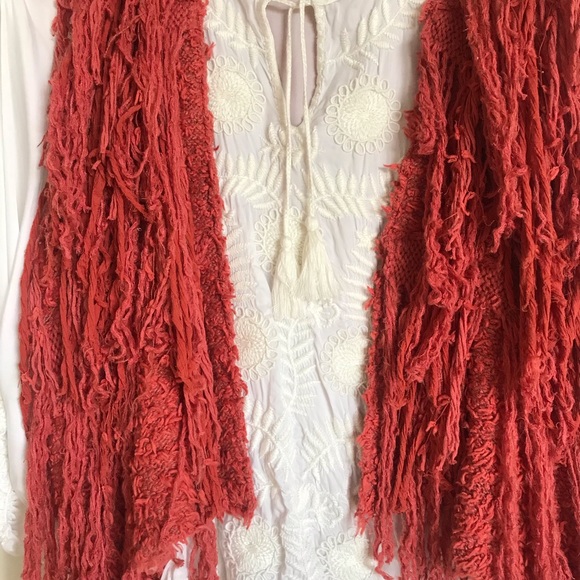 Free people “piñata “ shag vest - Picture 3 of 6